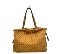 Liu Jo Borsa a Tracolla Riccy Sequoia, Intrecciata, Tessuto, Beige, con Tracolla Regolabile e Tasca Interna con Zip