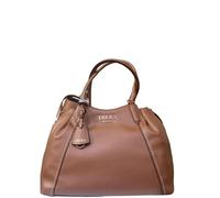 Liu Jo Borsa a Tracolla Trepida, Marrone, Pelle, con Tracolla Regolabile e Tasca Interna con Zip