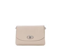 LIU JO Borsa cartella donna, comoda, pratica e capiente con chiusura patta. Dispone di tre ampi scomparti, tasche interne di cui una con zip. Presenta manico removibile metallico a catena color argent