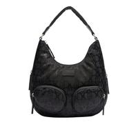 Borsa donna Liu-jo hobo S tessuto jacquard nero BS25LJ123 TA5246 T2801 Media