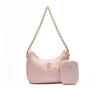 Liu Jo Achala Borsa a spalla rosa, poliestere, donna