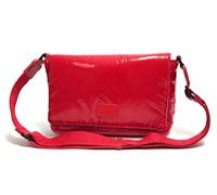 LIU JO Borsa donna Messenger M matelassè ciliegia Dimensioni borsa: PICCOLA