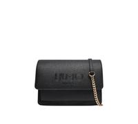 Liu Jo Borsa Halona M tracolla con logo in rilievo AA5152 E0087 nero