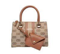 LIU JO Borsa Manhattan Satchel S natural BS25LJ77 AA5163 T3846 Piccola