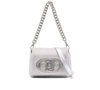 Crossbody LaPuffy strass X0632 PEARL GREY METALIZZ.