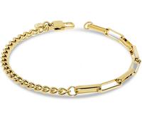 Liu Jo Bracciale Moda Placcato Oro Uomo Mlj443 - Bracciale