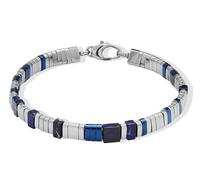 Liu Jo Bracciale Perline Uomo Lapislazzuli Mlj577 - Bracciale