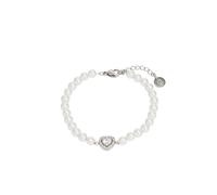 Liu Jo Braccialetto argento / trasparente / bianco perla Donna - Premium - Accessori - Gioielli Liu Jo One Size