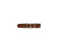 Liu Jo Brown Leather High-Waist Belt - L