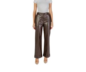 Liu Jo Brown Polyester Casual Pants - 42 | S