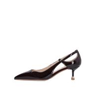 LIU-JO CALZATURE SCARPA DONNA DECOLLETE DEVA 03 IN VERNICE CUT OUT AMARONE SF501