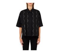 Liu Jo - Camicetta a maniche corte - - Blouses & Shirts - Donna - Nero - L