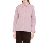 Liu Jo camicia manica lunga a righe bianco borgogna