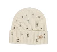 Liu Jo - Cappello con Strass per Donne - -Accessories -Donna -Beige -ONE SIZE