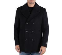 Liu Jo cappotto doppiopetto uomo misto cashmere nero 52