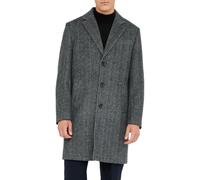 Liu Jo cappotto misto lana trama chevron grigio 50