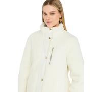 Liu Jo Cappotto reversibile Donna Orsetto TF4057 (IT, Testo, S, Regular, Regular, Bianco Latte)