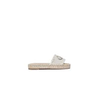 Liu Jo Ciabatte da Donna Marchio, Modello Canvas/Metallic Paros 01 SA6099TX536, Realizzato in Poliestere.