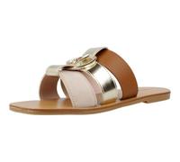 Ciabatte flat Saba - Misura: 37 S3237 PLATINUM/CUOIO/PEACH