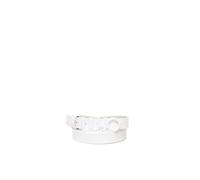 Liu Jo - Cintura Bianca in Eco Pelle con Logo - - Accessories - Donna - Bianco - L