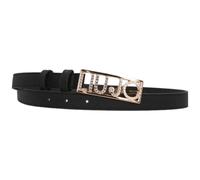 Liu Jo cintura nera da donna con fibbia monogram cm 2 art. AA4333E0087