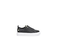 Liu Jo Cleo 02, Sneaker Donna Slip-On con Micro Loghi (Nero, Numeric_37)