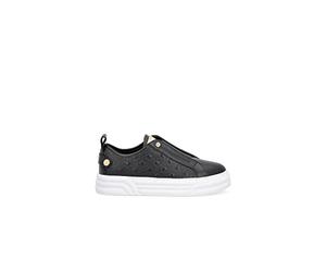 Liu Jo Cleo 02, Sneaker Donna Slip-On con Micro Loghi (Nero, Numeric_37)