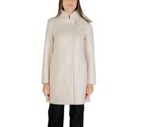 Liu Jo Cream Polyester Coat - 44 | M