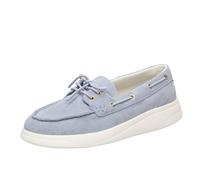 Liu Jo Cv Talia 01 - Mocassini In Suede Azzurro - Donna Scarpe