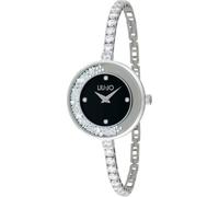 Liu Jo Dancing Gala TLJ2346 Orologio da donna in acciaio con cristalli girevoli al quadrante e cinturino sottile ricoperto di cristalli