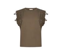 Liu Jo Donna Canotta WA6311J3885 Cotone Verde Scuro S