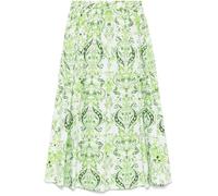 Liu Jo Donna Gonna Lunga Cotone Verde 40