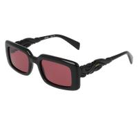 Liu Jo Donna Liu Jo LJ806S 001 Occhiali da sole Bio-iniettato Nero Rosso Squadrata Normale