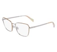 Liu Jo Donna LJ2171 040 Montature da vista Metallo Argento Squadrata Normale Normale