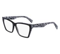 Montatura LIU JO LJ2789 023 TEXTURED GREY/BLACK WHITE 54/15/140 Donna