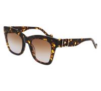 Liu Jo Donna LJ746S 220 Occhiali da sole Acetato Havana Marrone Squadrata Normale Normale
