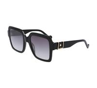 Liu Jo Donna LJ748S 001 Occhiali da sole Plastica Nero Grigio Squadrata Sfumato