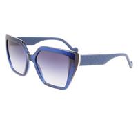 Liu Jo Donna LJ757S 400 Occhiali da sole Acetato Blu Blu Squadrata Fotocromatiche