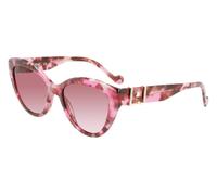 Liu Jo Donna LJ760S 658 Occhiali da sole Acetato Havana/Rosa Rosa Cat Eye Normale Sfumato