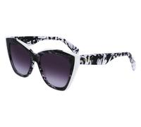 Liu Jo Donna LJ784S 006 Occhiali da sole Acetato Nero Farfalla Normale Sfumato