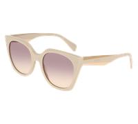 Liu Jo Donna LJ813S 264 Occhiali da sole Acetato Beige Grigio Squadrata Normale