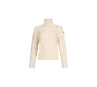 Liu Jo Donna Maglione Collo Alto MF5425MS040 Lana Beige Scuro S