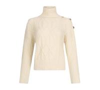 Liu Jo Donna Maglione Collo Alto MF5425MS040 Lana Beige Scuro S