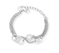 Liu jo Double steel Bracciale with synthetic pearl LJ2805