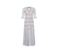 Liu Jo, ,Dresses ,Donna ,Bianco ,S Abito lungo in maglia