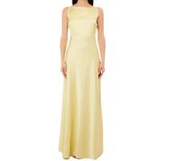 Liu Jo, ,Dresses ,Donna ,Giallo ,L Abito Lungo in Raso