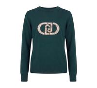 Liu Jo - ECS Maglia Chiusa - - Knitwear - Donna - Verde - S