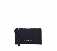 LIU JO Elegante e versatile borsa pochette con dettagli color oro chiusa con zip. 24x14x2cm. Non definito 22222 NERO