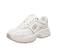Liu Jo Eva 02 - Sneakers In Pelle Bianco - Donna Scarpe Sneakers Sporty Chic
