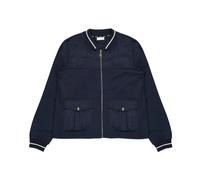 Liu Jo - Felpa Blu Stile Bomber con Zip - - Jackets - Donna - Nero - XL
